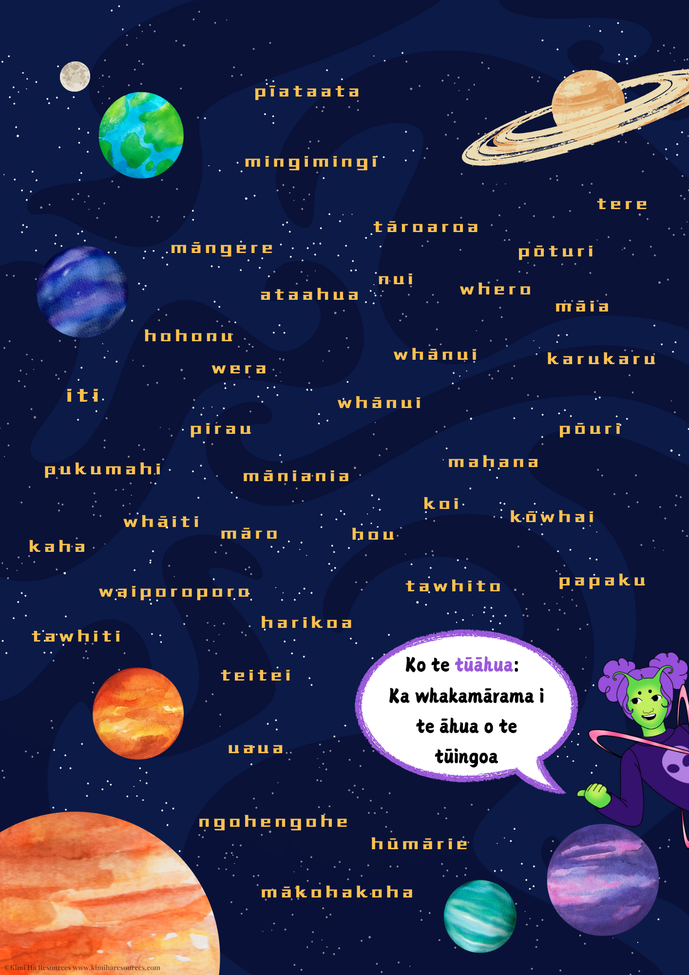 Pānui Whakaahua-Set of 3 'Momo Kupu' Posters