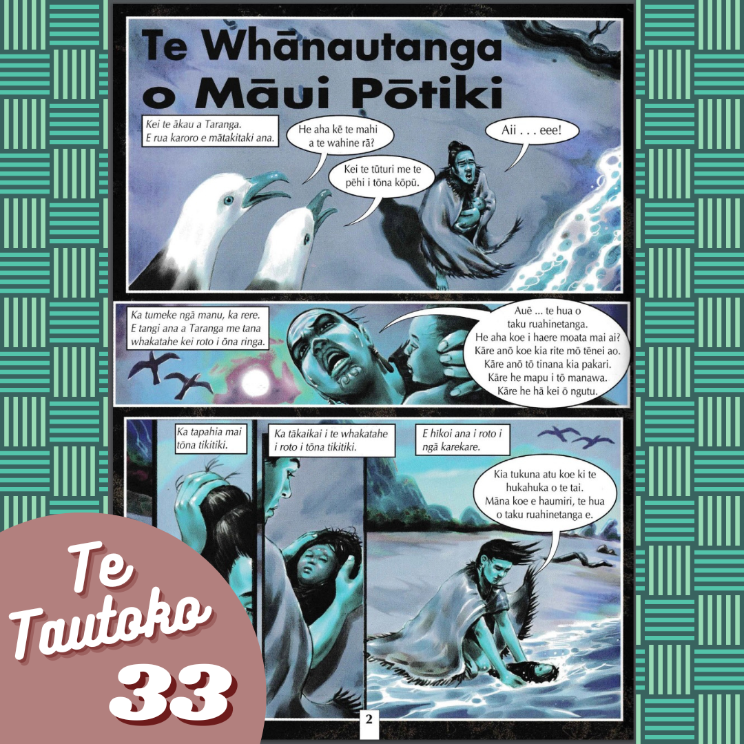 Te Tautoko 33 Māui Pōtiki Set 1-4