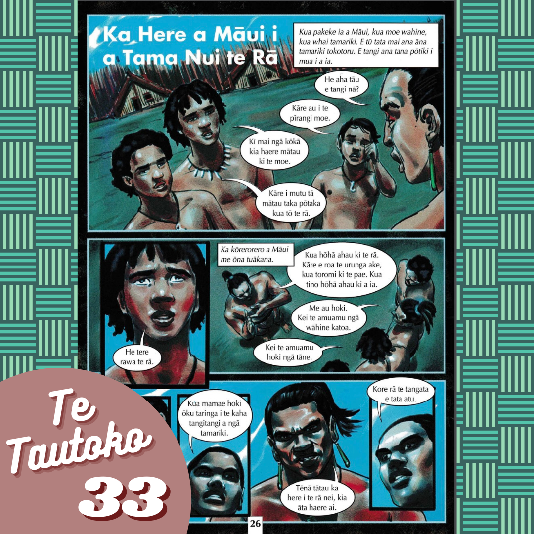 Te Tautoko 33 Māui Pōtiki Set 1-4