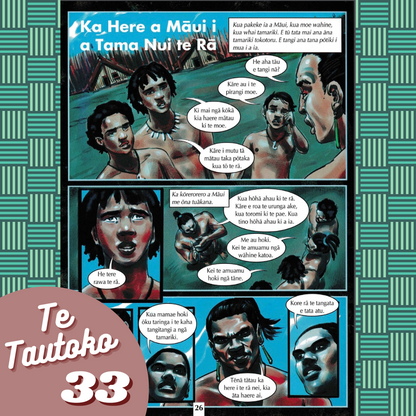 Te Tautoko 33 Māui Pōtiki Set 1-4